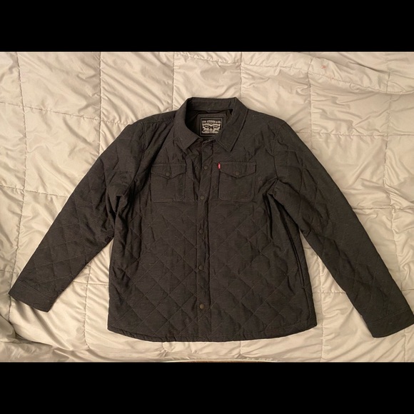 Levi’s Mens Quilted Shirt Jacket